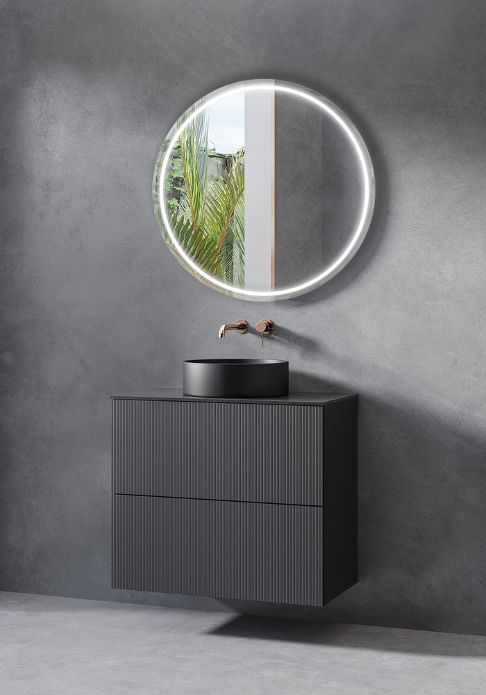 EQ Line σετ μπάνιου με βάση & φωτιζόμενο καθρέπτη